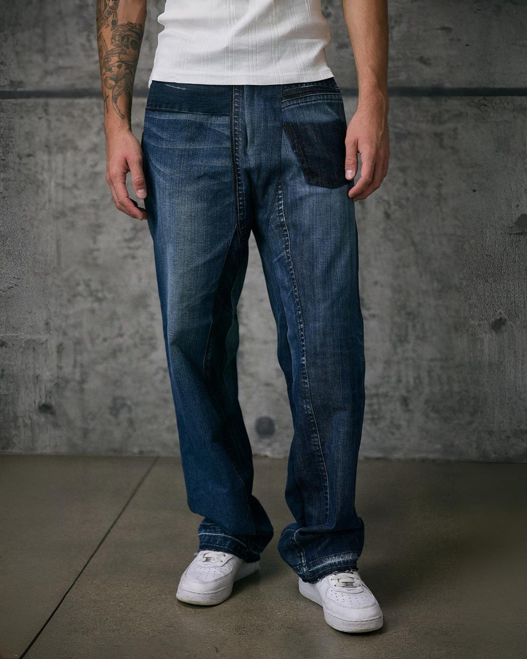 Jeans Patchwork OMBRA