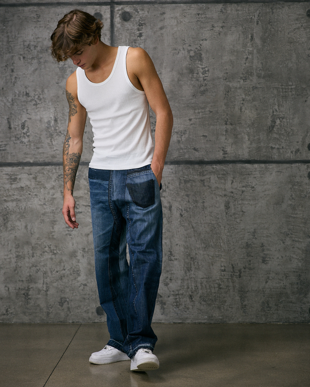 Jeans Patchwork OMBRA