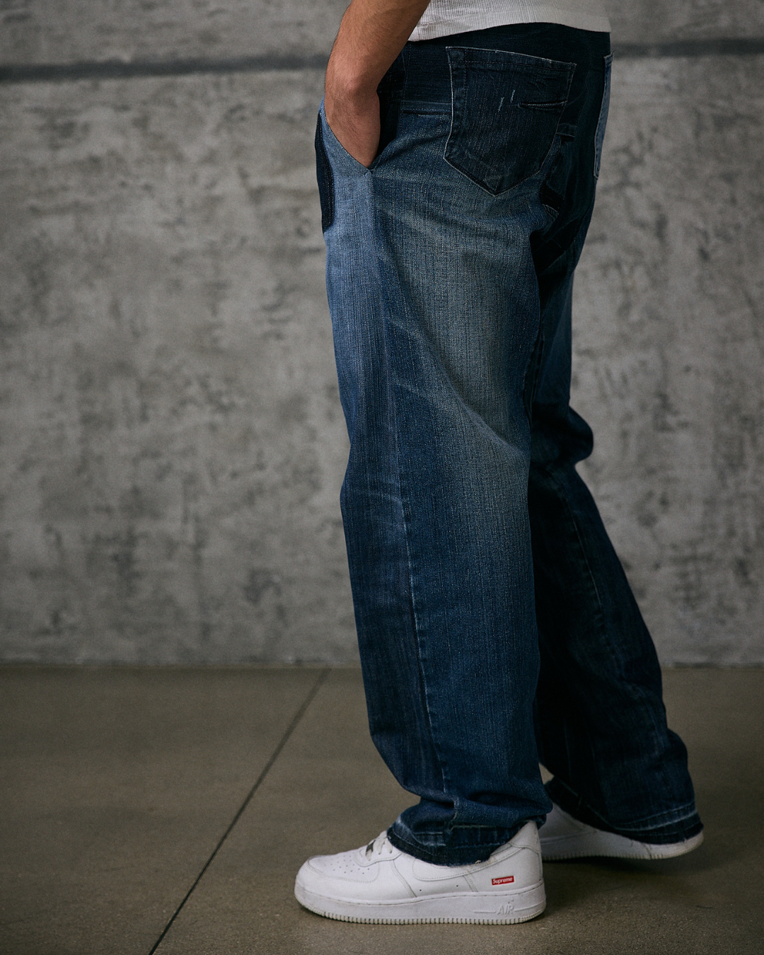 Jeans Patchwork OMBRA