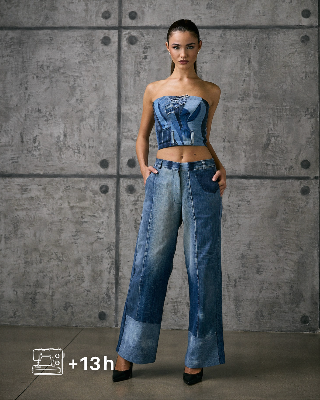 Jeans Patchwork LUCE