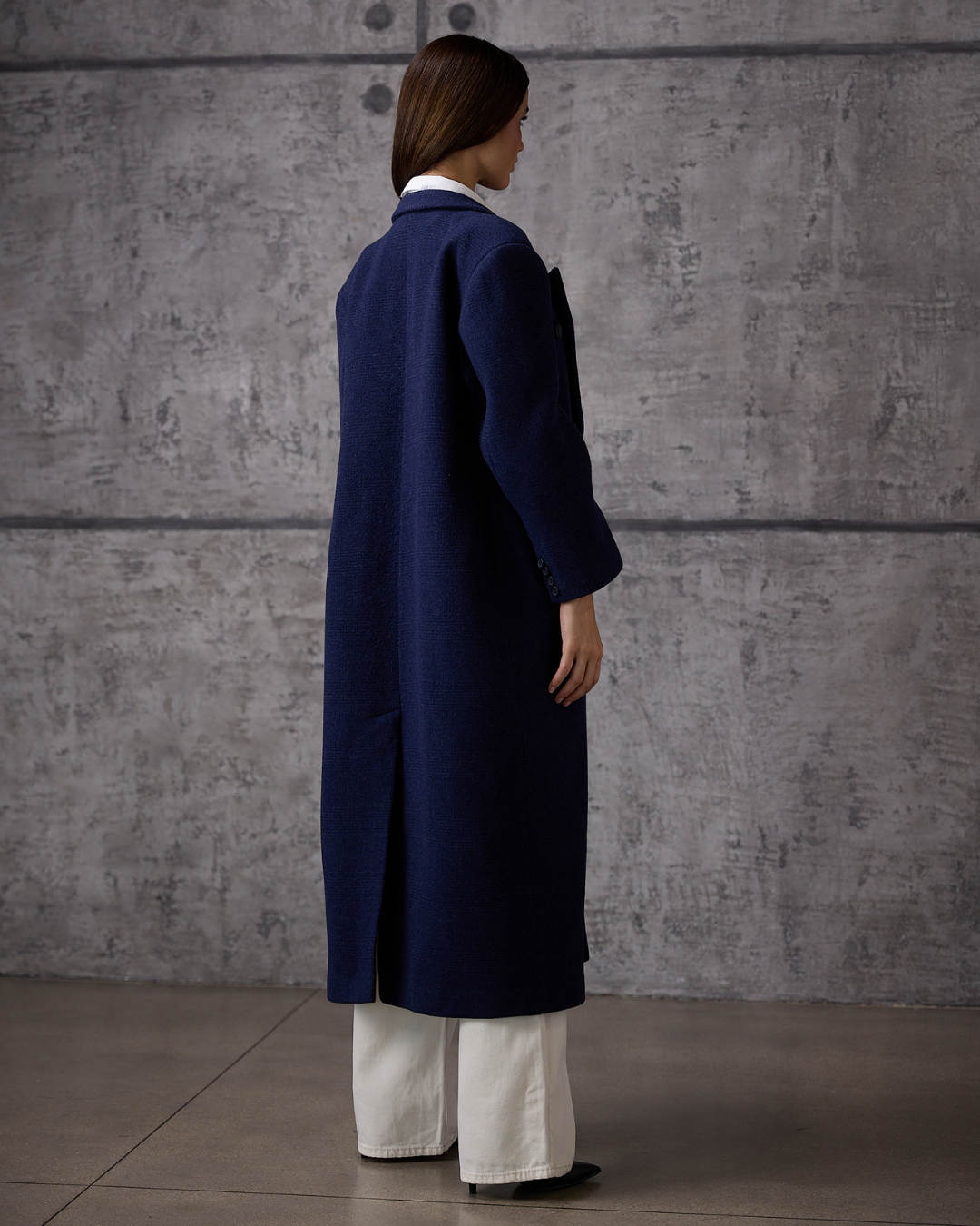 Aria Blue Long Coat